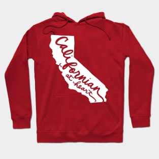 Californian At Heart: California State Pride Hoodie